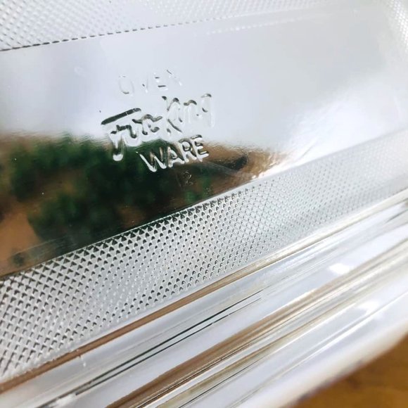 Fire King Gay Fad Fruit Casserole Oven Refrigerator Dish with Original Lid - Picture 4 of 6